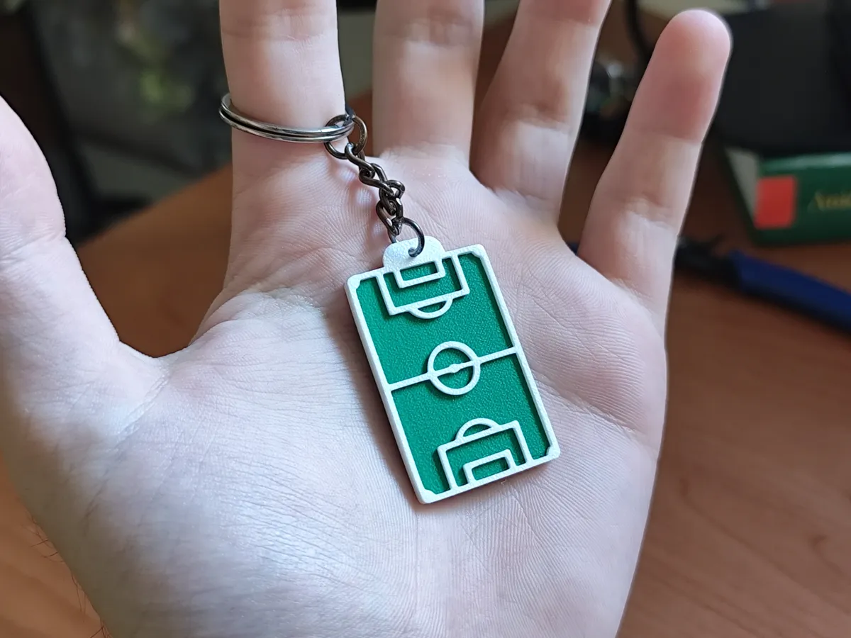 Football Pitch Keychain — photo 3
