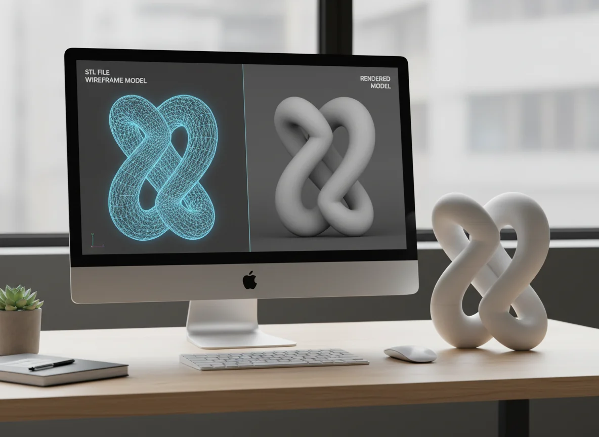 Upload your STL file and we turn it into a physical 3D print